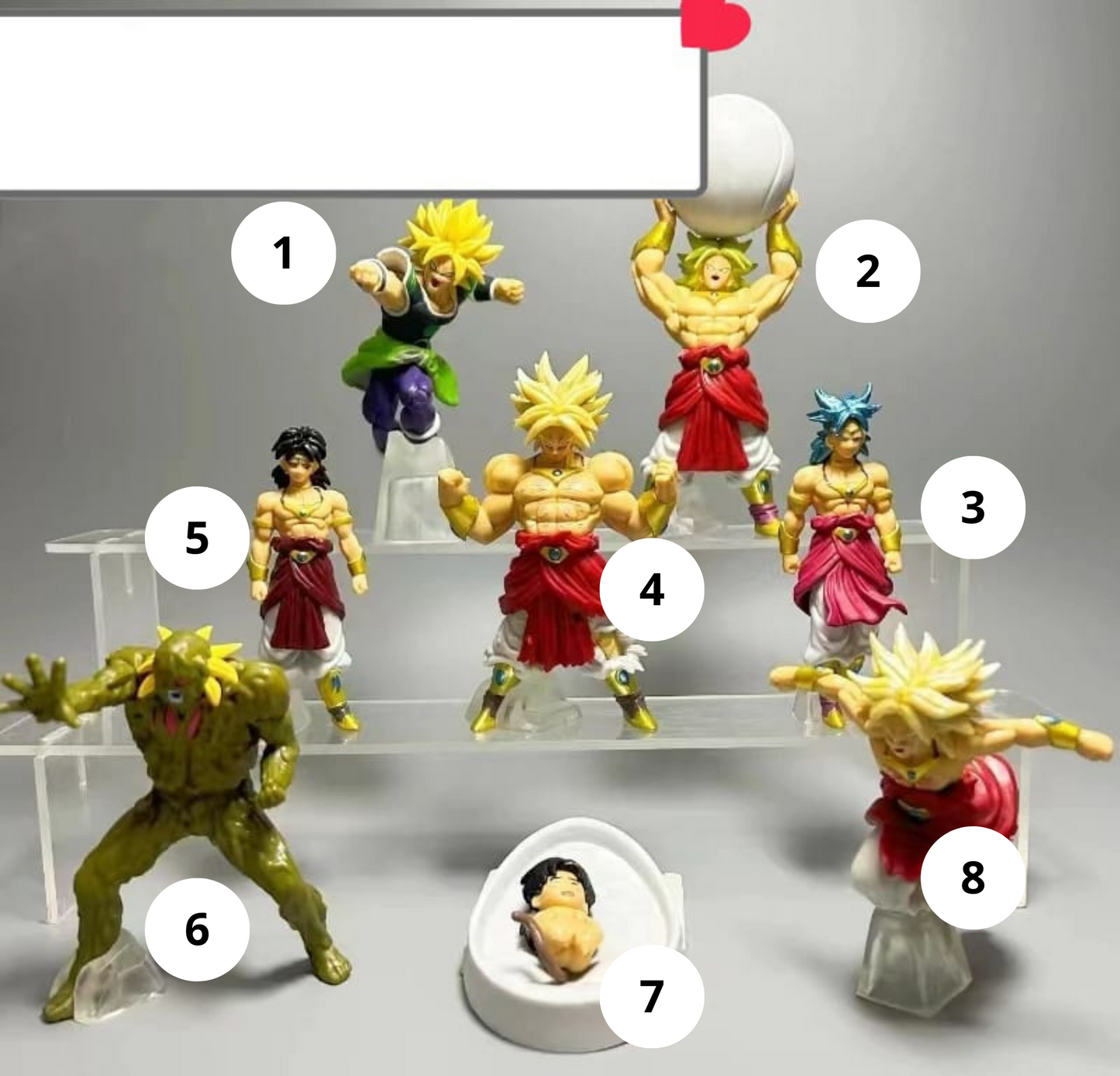 Personajes Dragon Ball Super Broly